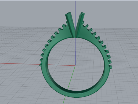 715 Ring Model do druku 3D