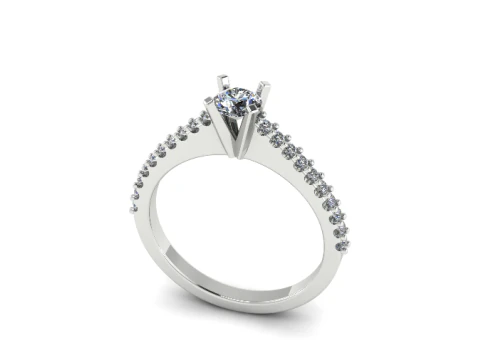 715リング 3Dプリントモデル