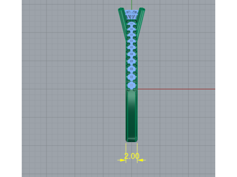 715 Ring Model do druku 3D