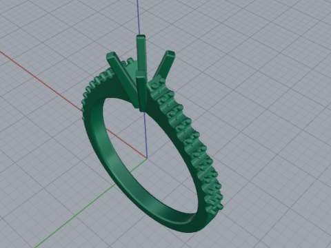 715 Ring Model do druku 3D