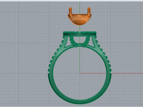 717 Ring 3D Print Model