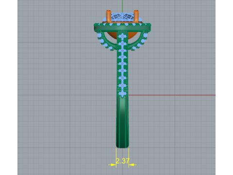 717 Ring 3Dプリントモデル