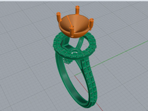 717 Ring 3D Print Model