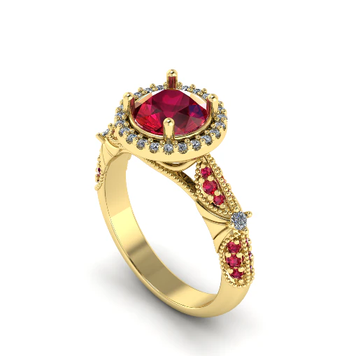 718 Ring 3D Print Model .c4d .max .obj .3ds .fbx .stl .blend