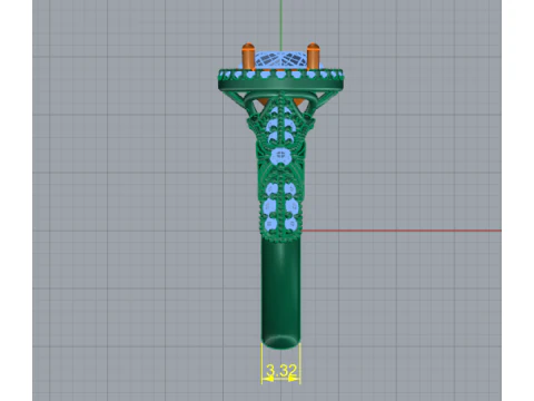 718 Ring 3D Print Model