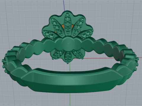 719 Ring Model do druku 3D