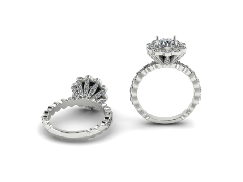 719 Ring Model do druku 3D