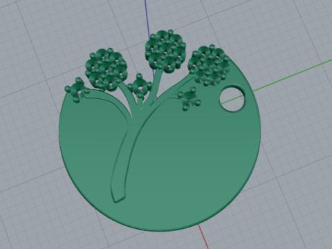 720 Pendant tree Modèles 3D en vedette