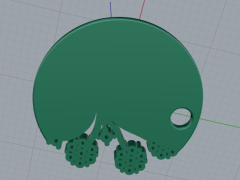 720 Pendant tree Modèles 3D en vedette