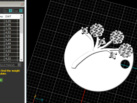 720 Pendant tree 3D Print Model