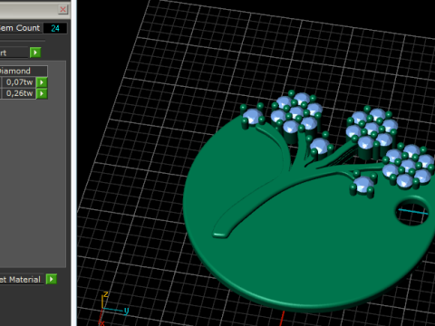 720 Pendant tree Modèles 3D en vedette