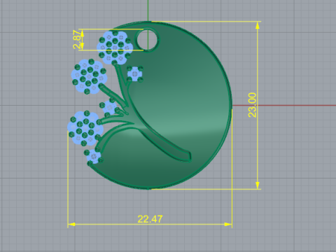 720 Pendant tree Modèles 3D en vedette