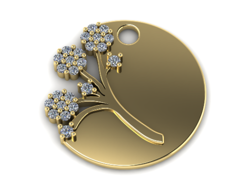 720 Pendant tree 3D Print Model
