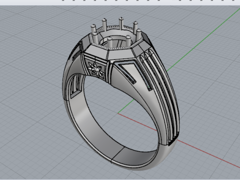 721 Ring 3D Принт Модель