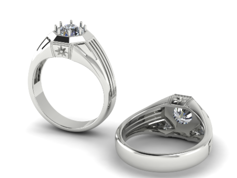 721 Ring 3D Принт Модель