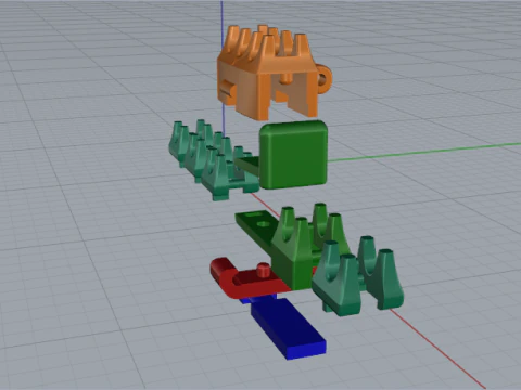722 Bracelet 3D Print Model