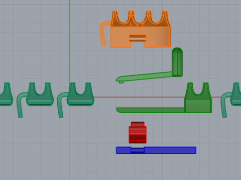 722 Bracelet Model do druku 3D