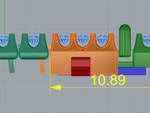722 Bracelet 3D Print Model