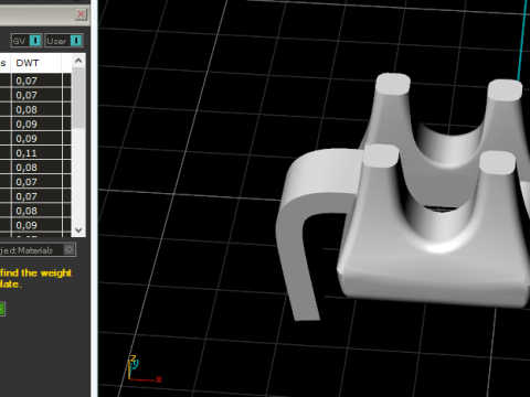 722 Bracelet Model do druku 3D