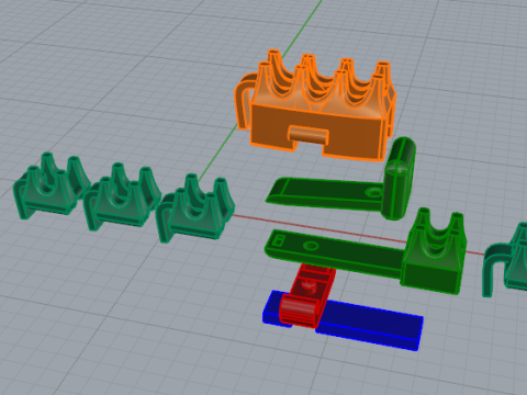 722 Bracelet Model do druku 3D