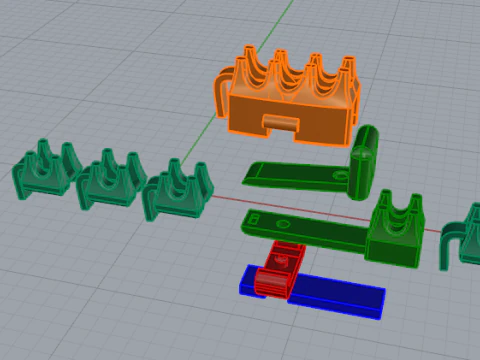 722 Bracelet 3D Print Model