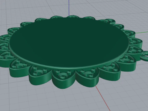 773 Pendant 3D Print Model