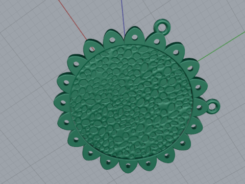 773 Pendant 3D Print Model