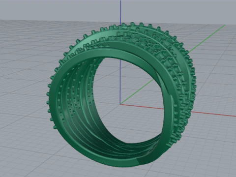 774 Ring 3D Print Model
