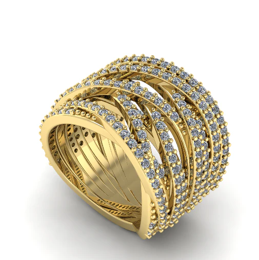 774 Ring 3D Print Model .c4d .max .obj .3ds .fbx .stl .blend 