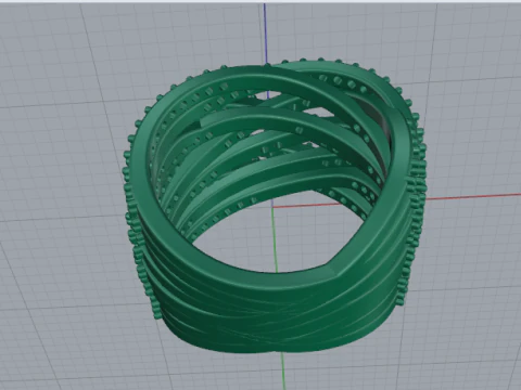 774 Ring 3D Print Model