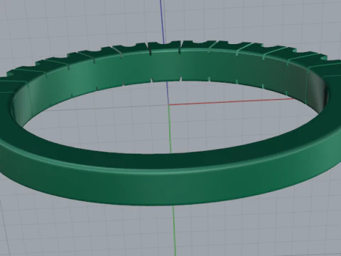 775 Ring 3D Print Model