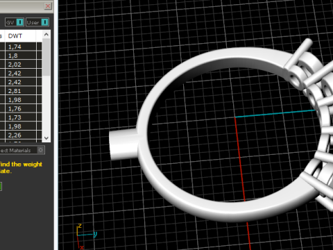 777 Ring Modèles 3D en vedette