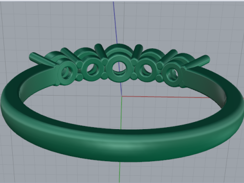777 Ring Modèles 3D en vedette