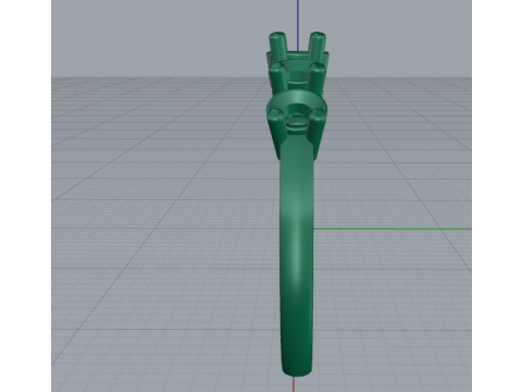 777 Ring Modèles 3D en vedette