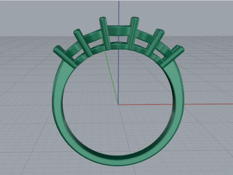 777 Ring 3D Print Model