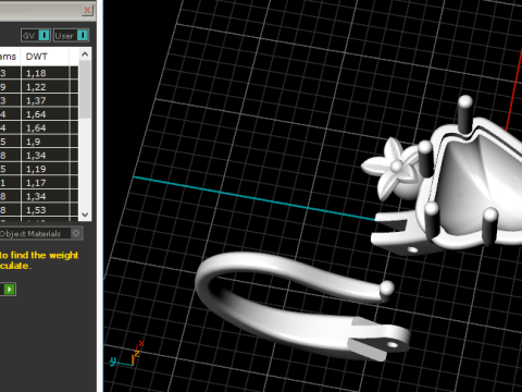 778 Orecchini Modello di stampa 3D