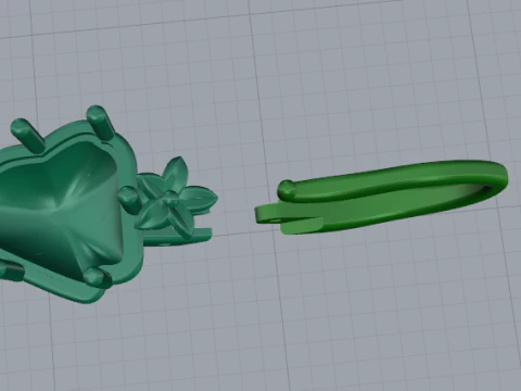 778 Earrings 3D Print Model