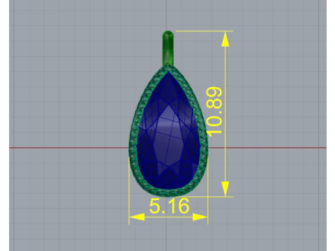 779 Earrings 3D Print Model