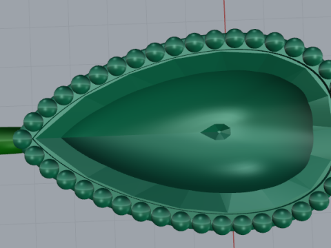 779 Earrings 3D Print Model