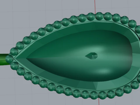 779 Earrings 3D Print Model