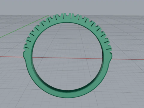 780 Ring 3D Print Model
