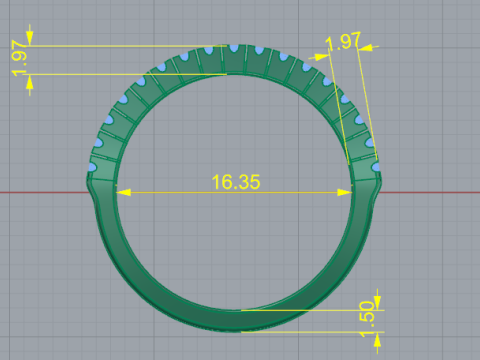 780 Ring Modelo de impresión 3D