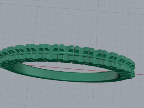 780 Ring 3D Print Model