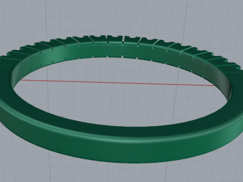 780 Ring Modelo de impresión 3D