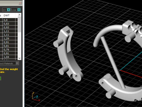 781 Earrings 3D Print Model