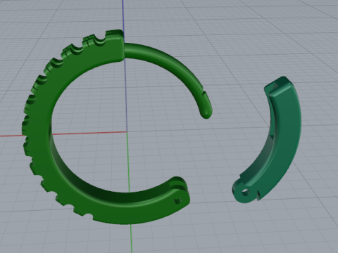 781 Earrings 3D-printmodel