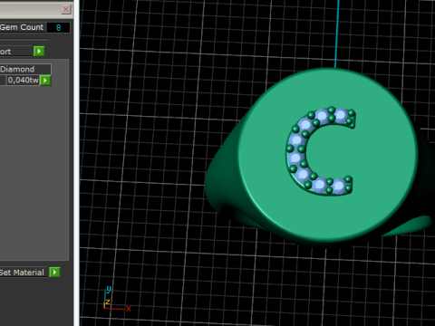782 Ring 3D Print Model