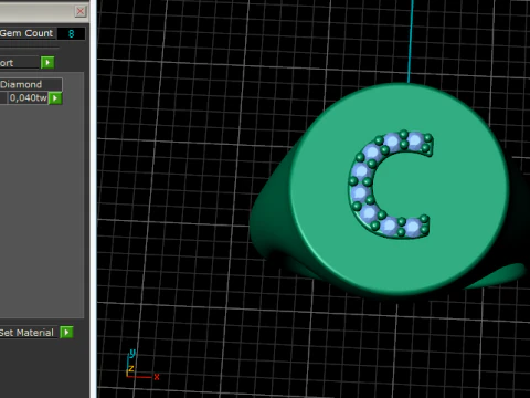 782 Ring 3D Print Model