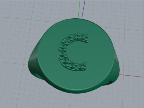 782 Ring 3D Print Model