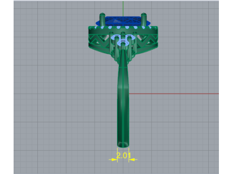 783 Female ring 3D Print Model
